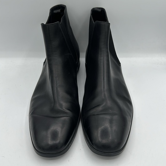 Prada Men’s Chelsea Half Boot Smooth Black Leather Size 12 UK / 13 US - Picture 3 of 10